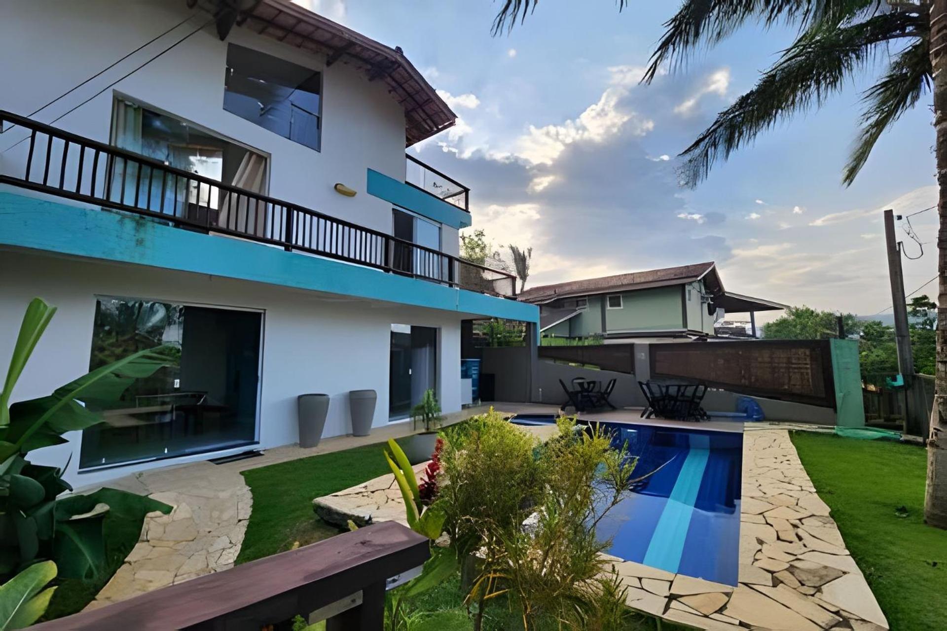 Bela Casa De 4 Suites Com Piscina E Vista - Curral Ilhabela Exterior photo